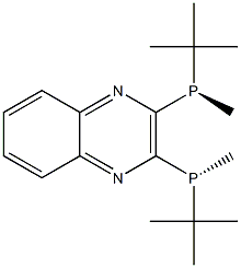 (R，R)-(-)-2，3-Bis(tert-butylmethylphosphino)quinoxaline Chemical Structure