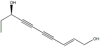 (R，E)-Deca-2-ene-4，6-diyne-1，8-diol Chemical Structure