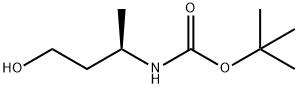 (R)-tert-Butyl (4-hydroxybutan-2-yl)carbamate 化学構造