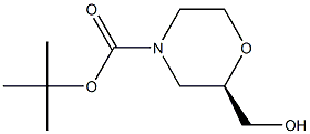 (R)-N-Boc-2-Hydroxymethylmorpholine Chemische Struktur