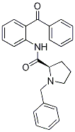 (R)-N-(2-Benzoylphenyl)-1-benzylpyrrolidine-2-carboxamide Chemical Structure