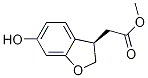 (R)-Methyl 6-Hydroxy-2，3-dihydrobenzofuran-3-ylacetate Chemical Structure