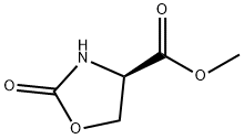 (R)-Methyl 2-oxooxazolidine-4-carboxylate 化学構造