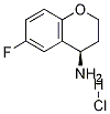 (R)-4-Amino-6-fluorochromane Hydrochloride Chemical Structure