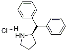 (R)-2-Benzhydrylpyrrolidine hydrochloride Chemical Structure