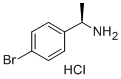 (R)-1-(4-Bromophenyl)ethylamine Hydrochloride Chemische Struktur