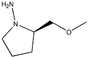 (R)-(+)-1-Amino-2-(methoxymethyl)pyrrolidine 化学構造