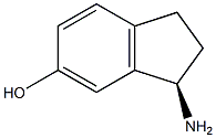 (R)-(-)-1-Amino-6-hydroxyindan Chemische Struktur