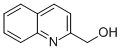 (Quinolin-2-yl)methanol 化学構造