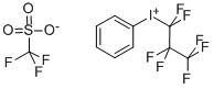 (Perfluoropropyl)phenyliodonium Trifluoromethanesulfonate Chemical Structure