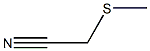 (Methylthio)acetonitrile 化学構造