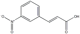 (E)-3-Nitrocinnamic Acid Chemical Structure