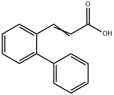 (E)-3-([1，1'-biphenyl]-2-yl)acrylic acid Chemical Structure