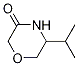 (5S)-5-Isopropyl-3-morpholinone 化学構造