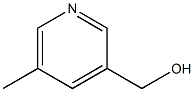 (5-Methylpyridin-3-Yl)Methanol 化学構造