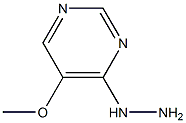 (5-methoxypyrimidin-4-yl)hydrazine التركيب الكيميائي