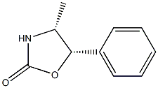 (4R，5S)-(+)-4-Methyl-5-phenyl-2-oxazolidinone التركيب الكيميائي