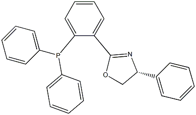 (4R)-2-[2-(Diphenylphosphino)phenyl]-4，5-dihydro-4-phenyloxazole Chemical Structure