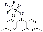 (4-Methylphenyl)(2，4，6-trimethylphenyl)iodonium Trifluoromethanesulfonate Chemical Structure