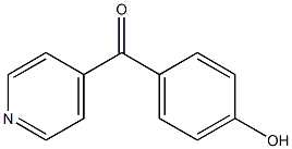 (4-Hydroxyphenyl)(4-pyridyl)methanone Chemical Structure