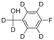 (4-fluorophenyl-2，3，5，6-d4)methan-d2-ol Chemical Structure