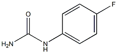 (4-Fluorophenyl)urea Chemische Struktur