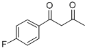 (4-Fluorobenzoyl)acetone 化学構造