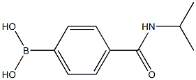 (4-(Isopropylcarbamoyl)phenyl)boronic acid 化学構造