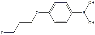 (4-(3-Fluoropropoxy)phenyl)boronic acid التركيب الكيميائي