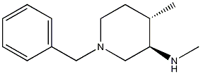 (3R，4S)-1-benzyl-N，4-diMethylpiperidin-3-aMine Chemical Structure