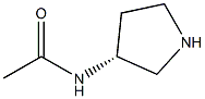 (3R)-(+)-3-Acetamidopyrrolidine التركيب الكيميائي