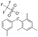 (3-Methylphenyl)(2，4，6-trimethylphenyl)iodonium Trifluoromethanesulfonate Chemical Structure