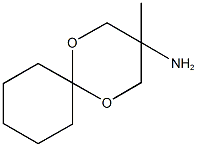 (3-methyl-1，5-dioxaspiro[5.5]undec-3-yl)amine Chemische Struktur