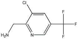 (3-chloro-5-(trifluoromethyl)pyridin-2-yl)methanamine hydrochloride 化学構造