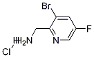 (3-bromo-5-fluoropyridin-2-yl)methanamine hydrochloride التركيب الكيميائي