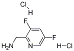 (3，5-difluoropyridin-2-yl)methanamine dihydrochloride التركيب الكيميائي