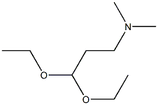 (3，3-Diethoxypropyl)dimethylamine التركيب الكيميائي