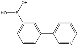 (3-(Pyridin-3-yl)phenyl)boronic acid Chemische Struktur