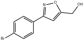 (3-(4-Bromophenyl)isoxazol-5-yl)methanol Chemical Structure