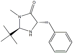 (2R，5S)-5-Benzyl-2-tert-butyl-3-methylimidazolidin-4-one Chemical Structure