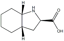 (2R，3aS，7aS)-Octahydro-1H-indole-2-carboxylic acid Chemical Structure