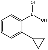 (2-Cyclopropylphenyl)boronic acid Chemical Structure