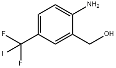 (2-Amino-5-(trifluoromethyl)phenyl)methanol 化学構造