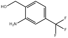 (2-Amino-4-(trifluoromethyl)phenyl)methanol Chemical Structure