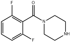 (2，6-Difluorophenyl)(piperazin-1-yl)methanone Chemische Struktur