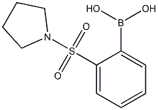 (2-(Pyrrolidin-1-ylsulfonyl)phenyl)boronic acid Chemical Structure