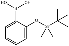 (2-((tert-Butyldimethylsilyl)oxy)phenyl)boronic acid Chemical Structure