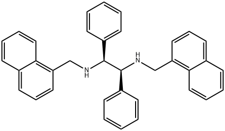 (1S，2S)-N，N'-Bis(1-naphthalenylmethyl)-1，2-diphenyl-1，2-ethanediamine Chemical Structure