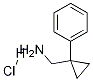 (1-Phenylcyclopropyl)methylamine Hydrochloride Chemical Structure