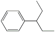 (1-Ethylpropyl)benzene 化学構造